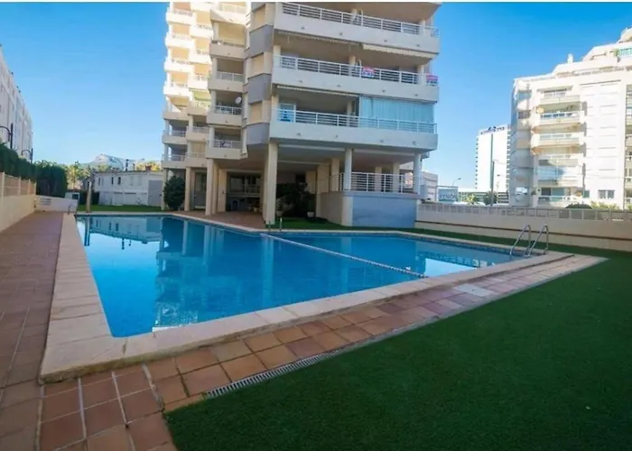 Apartamento Aquarium Park, 1ª Linea De Playa, Para 4 Personas