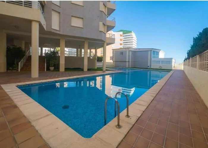 Apartamento Aquarium Park, 1ª Linea De Playa, Para 4 Personas