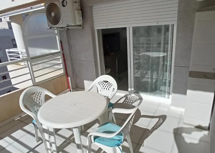 Apartamento Aquarium Park, 1ª Linea De Playa, Para 4 Personas